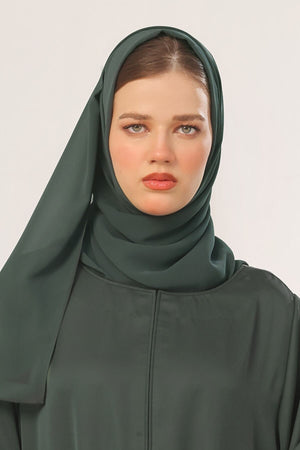 Lunar Green Georgette Hijab