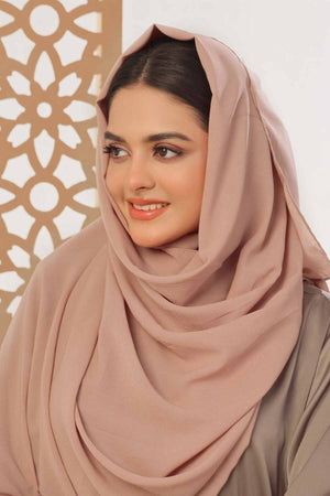 Pale Taupe Georgette Hijab