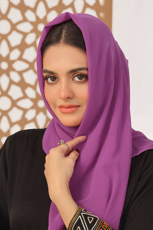 Twilight Lavender Georgette Hijab