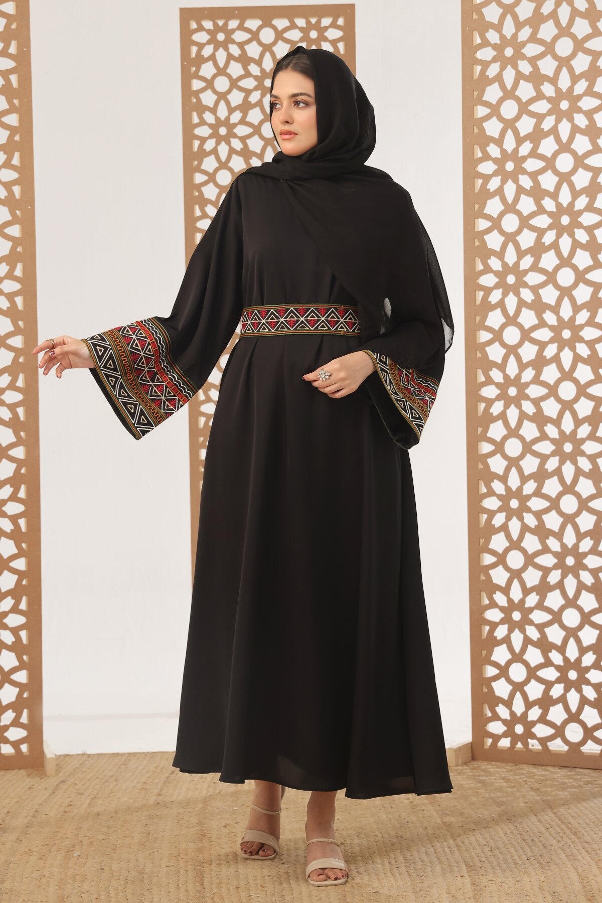 African Ankara Abaya