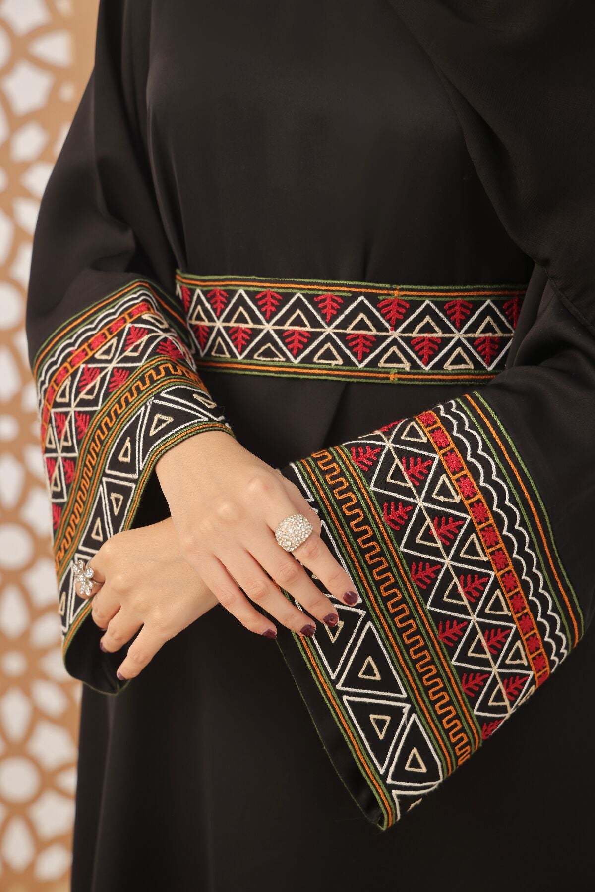 African Ankara Abaya