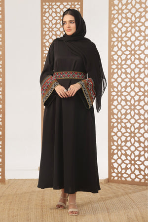 African Ankara Abaya