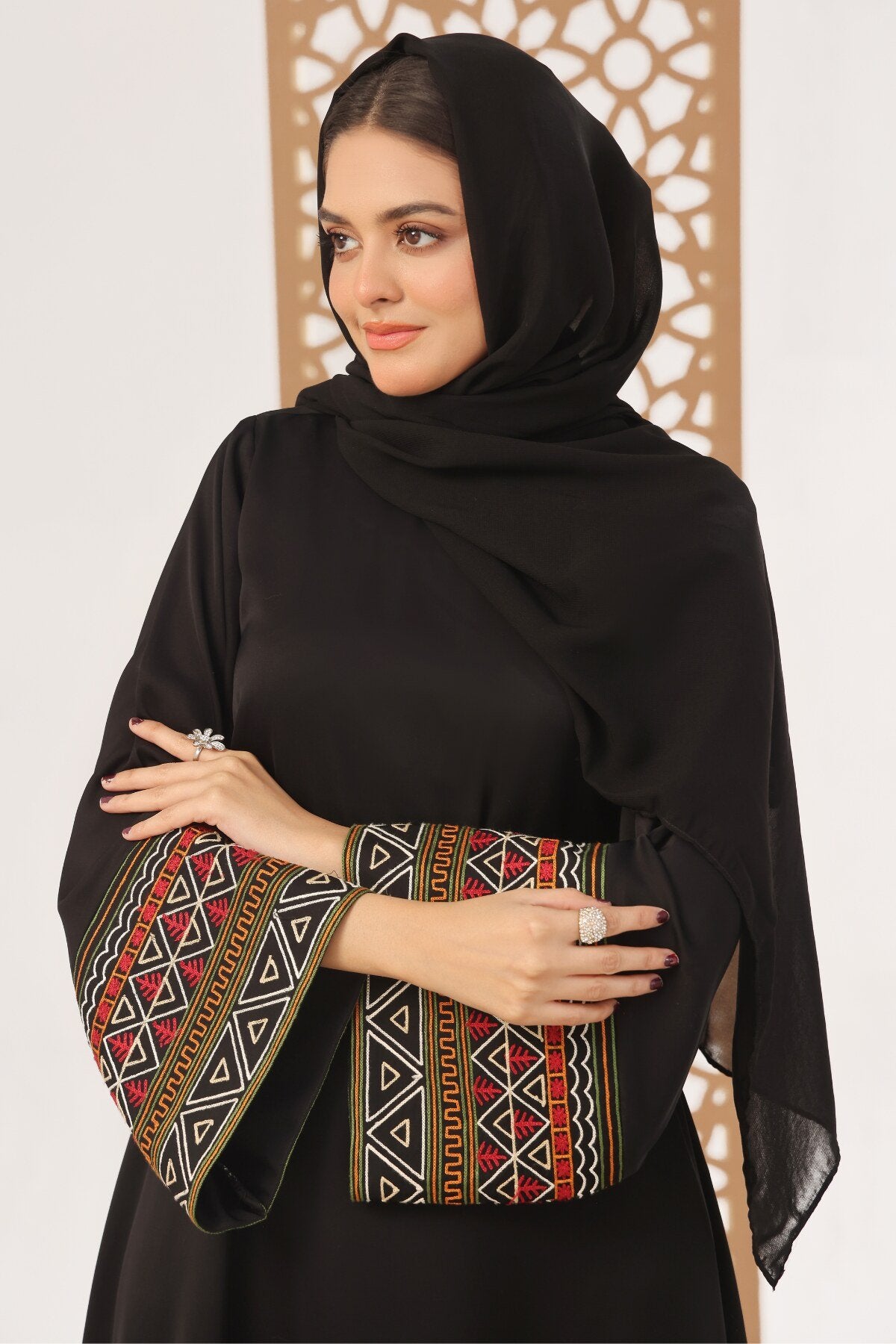 African Ankara Abaya
