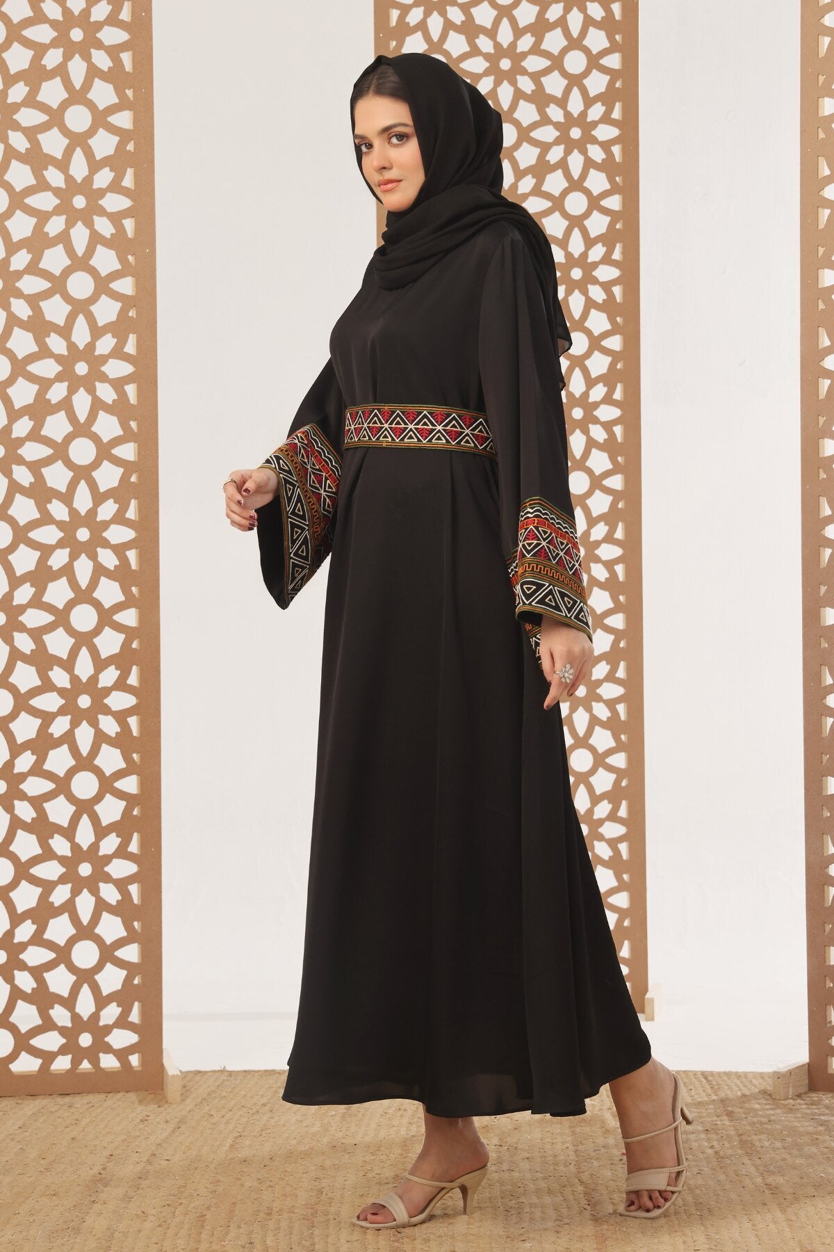 African Ankara Abaya