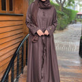 Bistre Brown Abaya