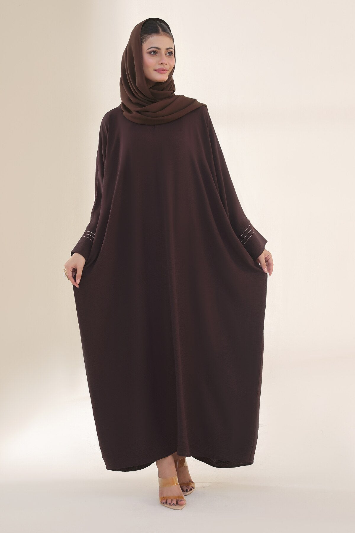 Brown Floaty Kaftan