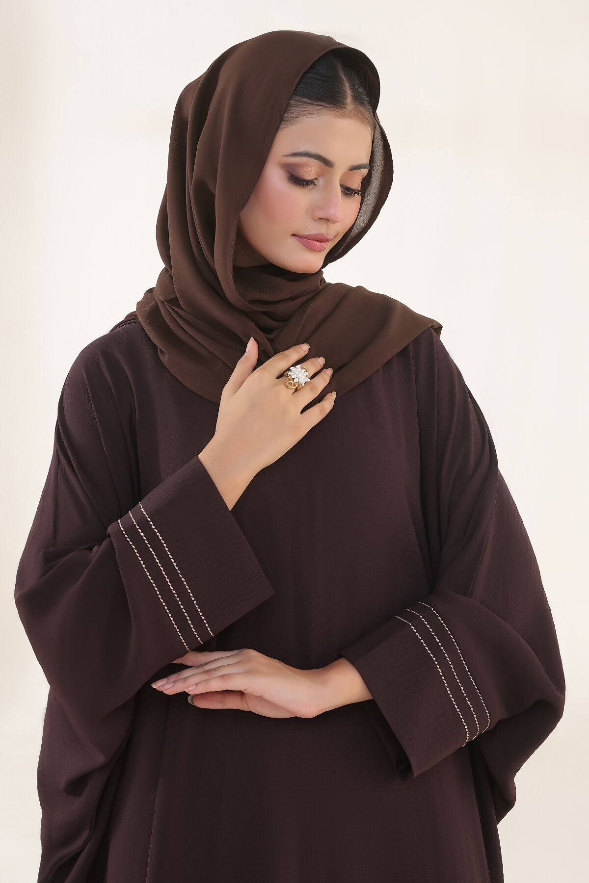 Brown Floaty Kaftan