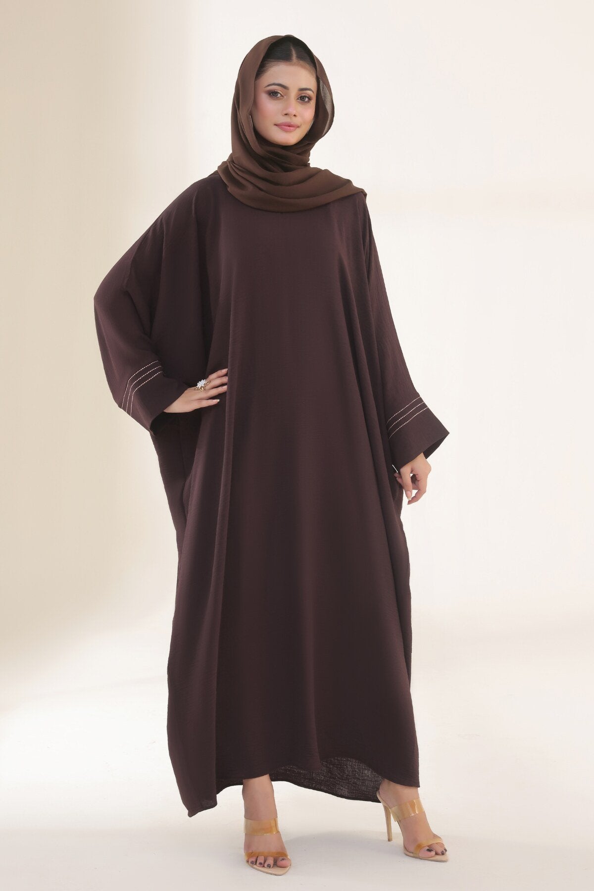 Brown Floaty Kaftan
