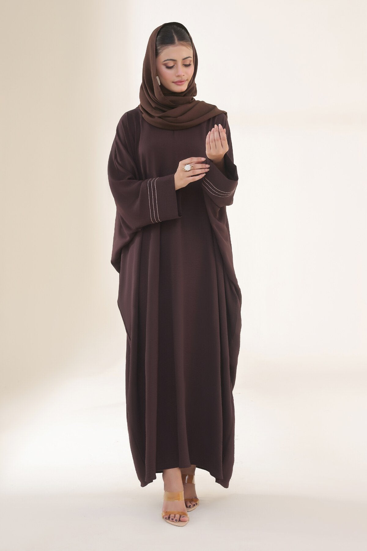 Brown Floaty Kaftan