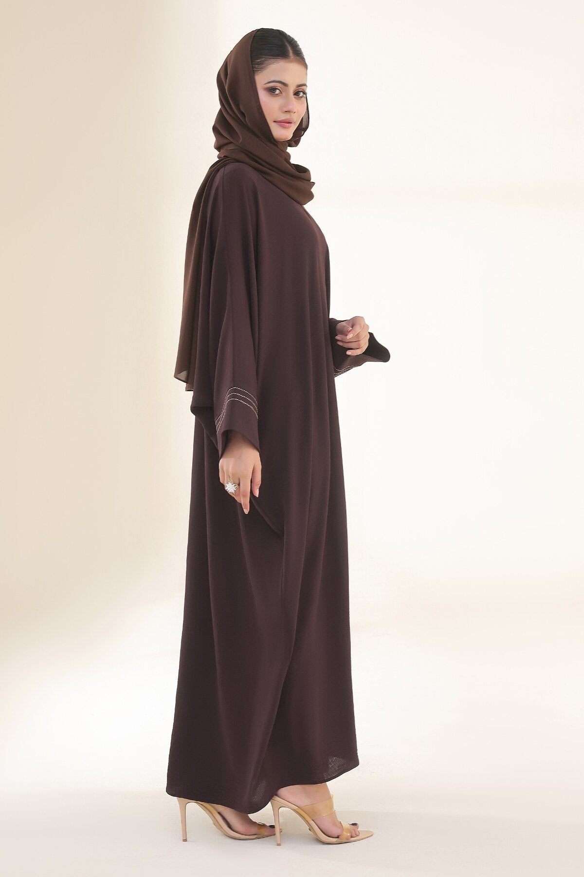 Brown Floaty Kaftan