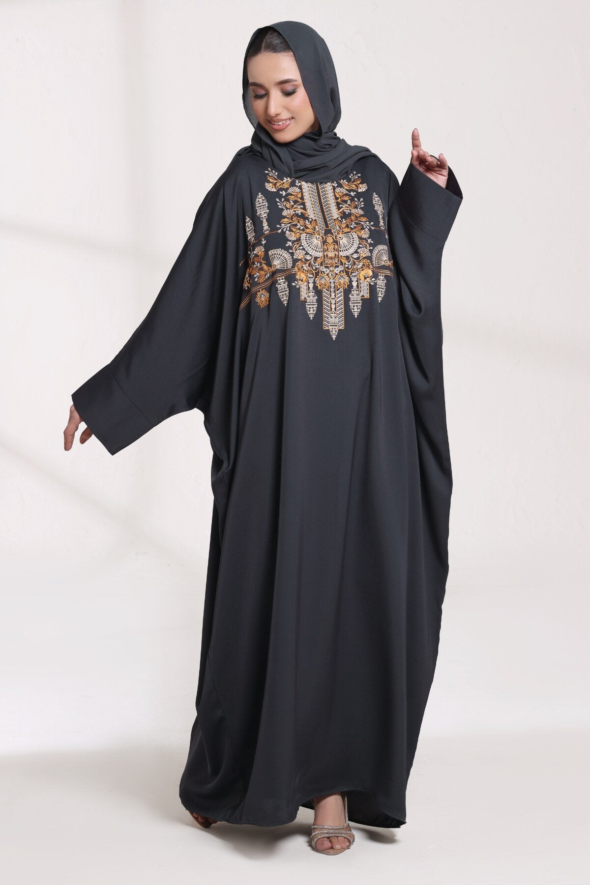 Charcoal Kaftan