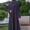 Charcoal Shrug Abaya