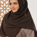 Cocoa Bean Georgette Hijab