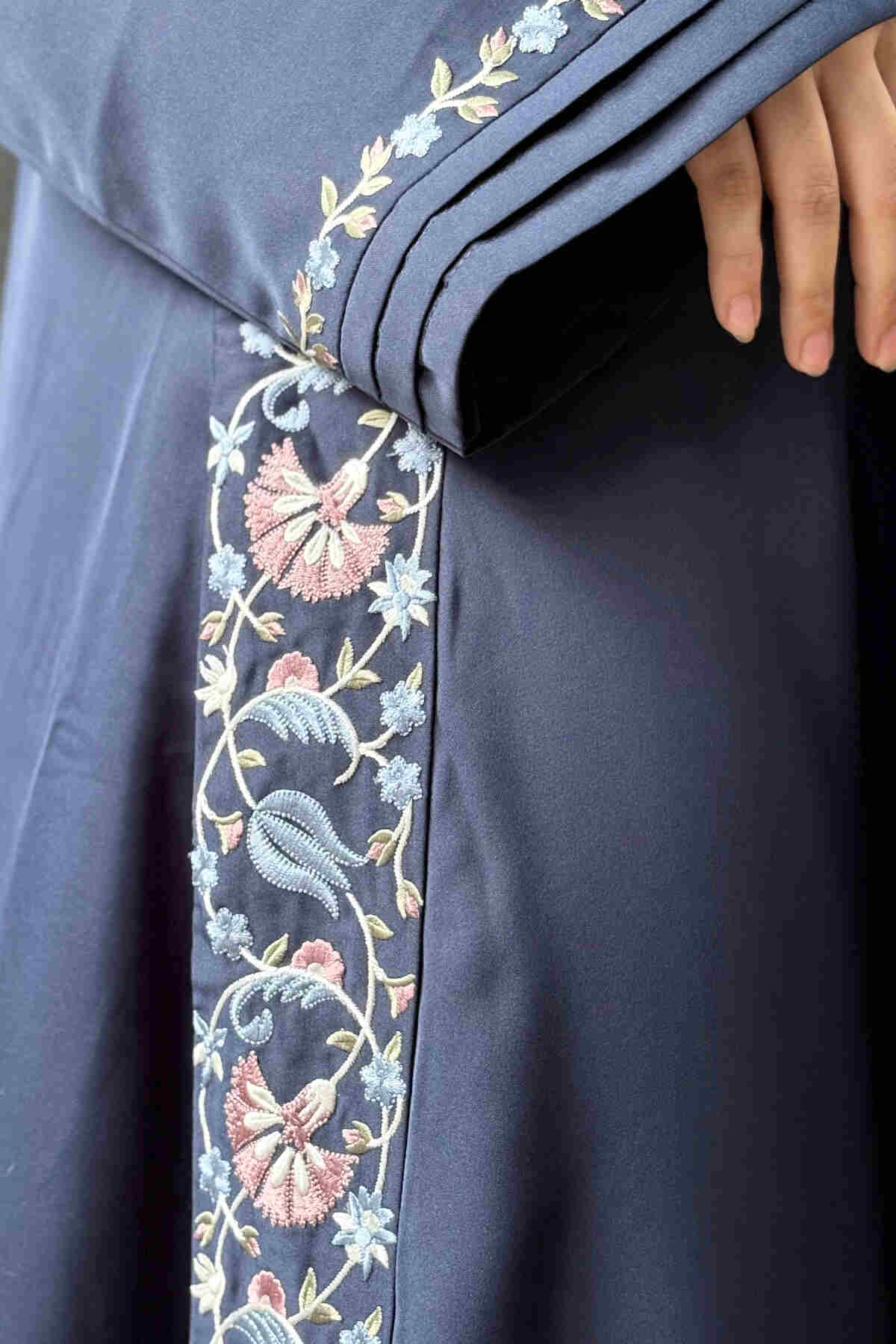 Deep Sapphire Abaya