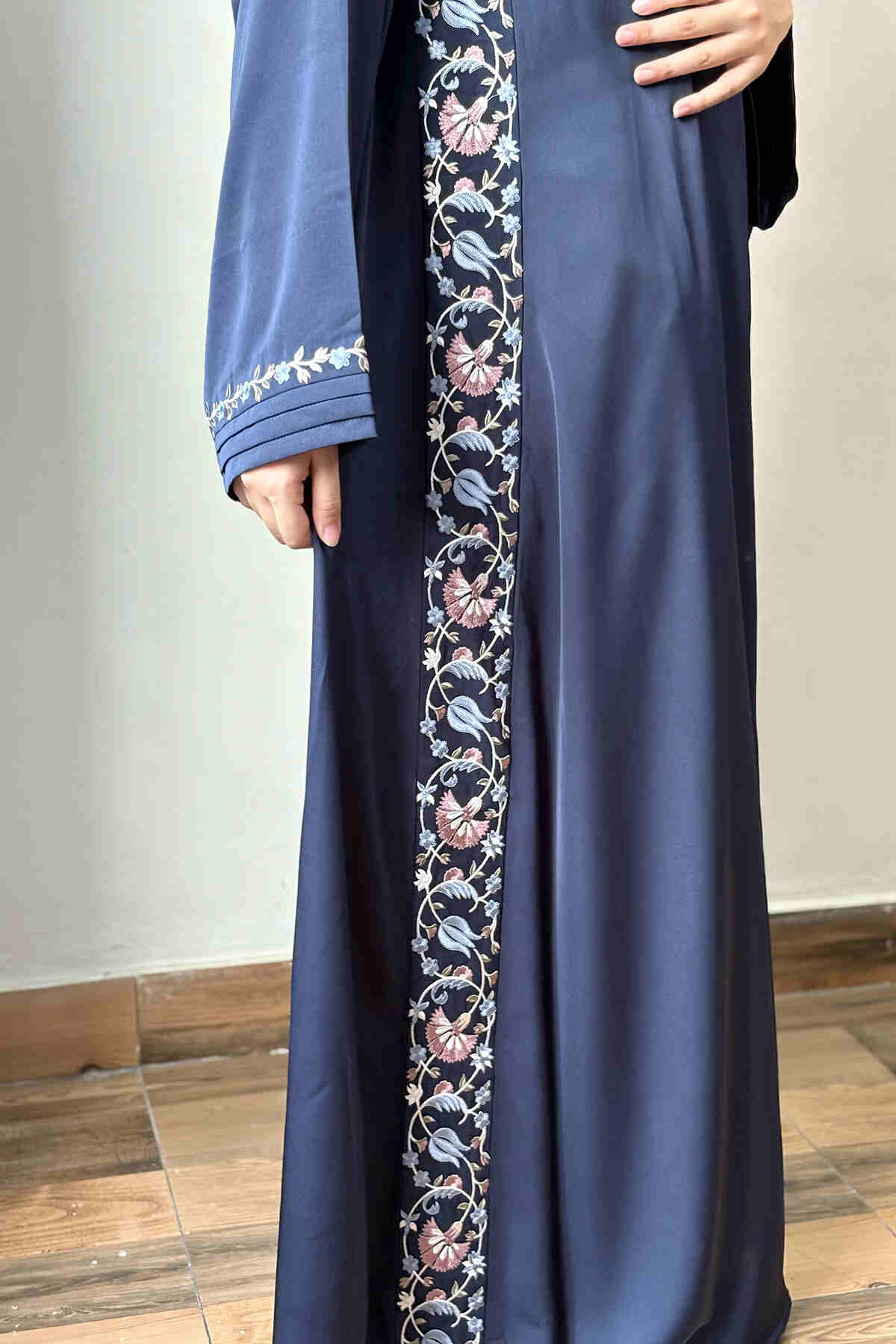 Deep Sapphire Abaya