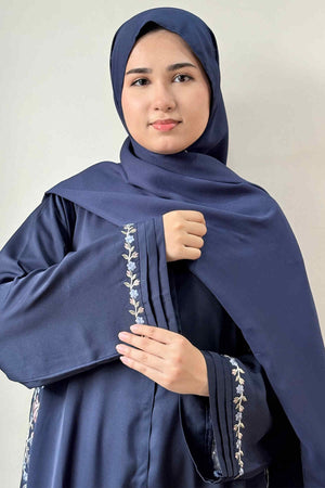 Deep Sapphire Abaya