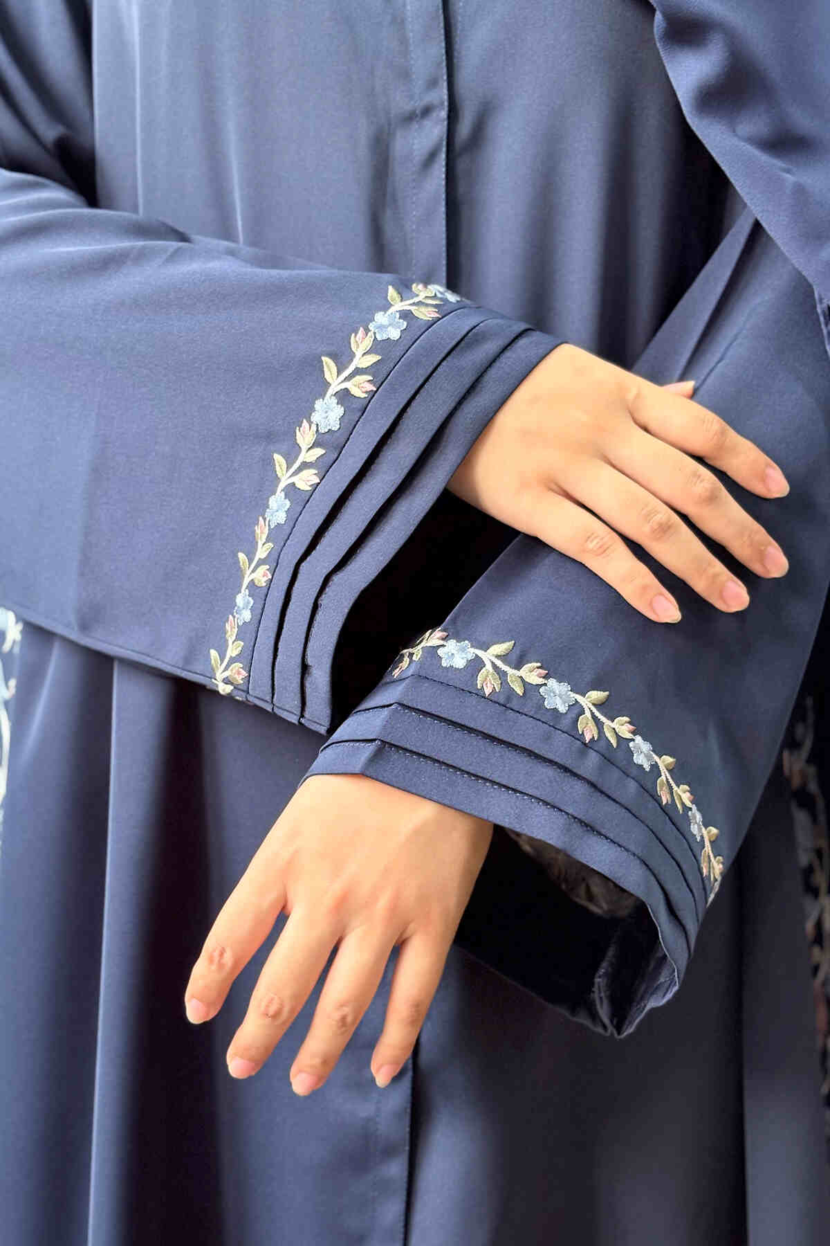 Deep Sapphire Abaya