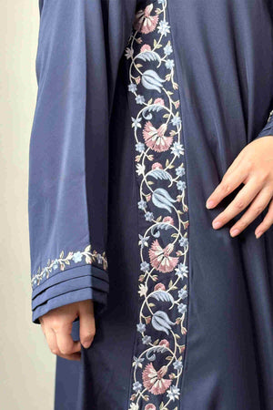 Deep Sapphire Abaya