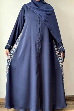 Deep Sapphire Abaya