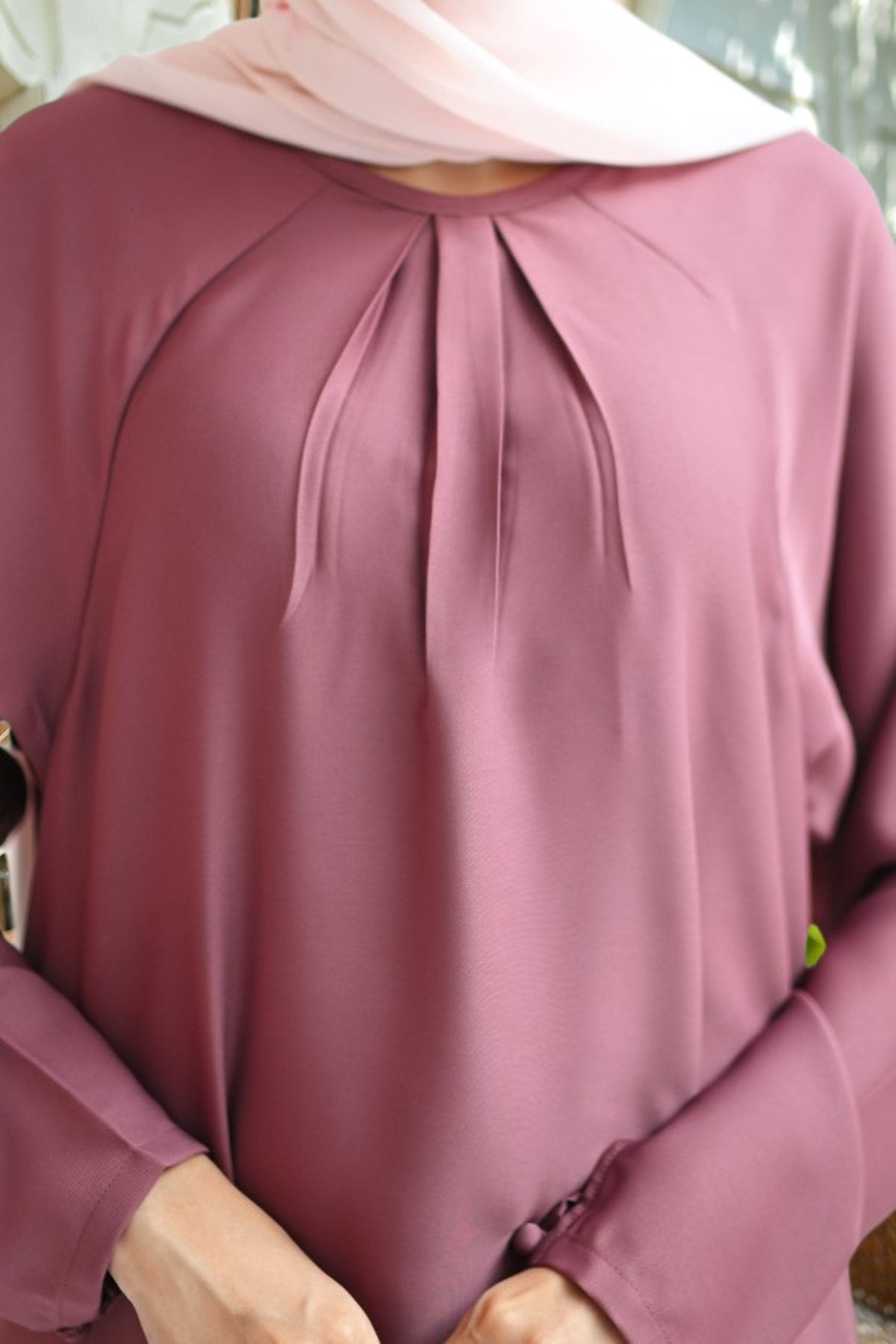 Dusky Rose Abaya