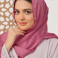 Dusky Rose Silk Hijab
