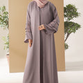 Dusty Lavender Shrug Abaya