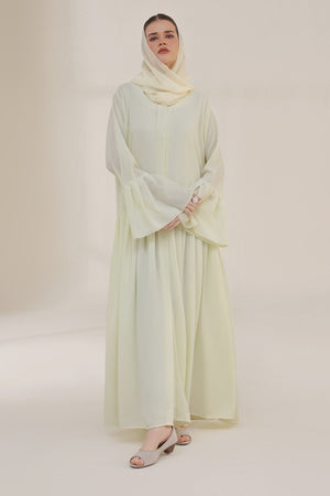 Dutch White Abaya