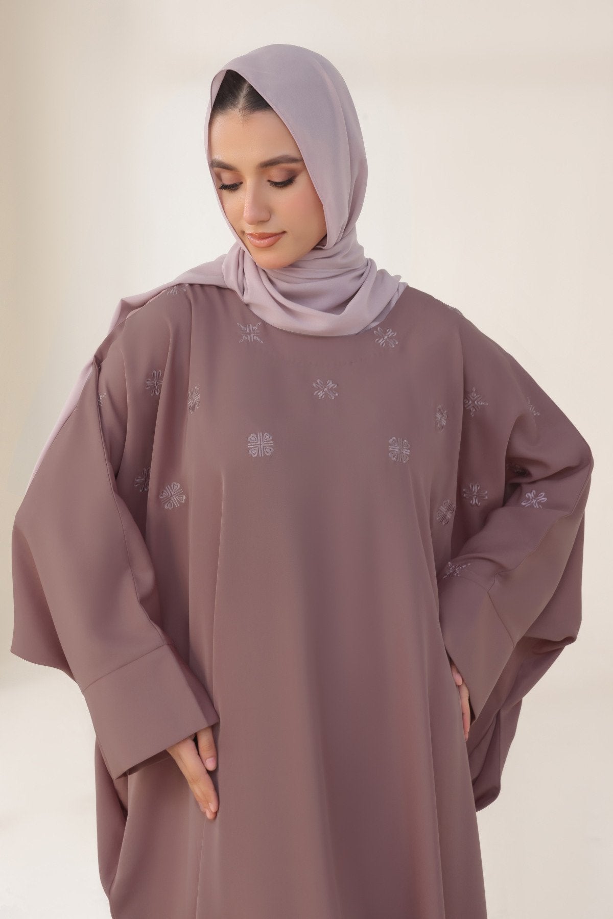 Falcon Embroidered Kaftan