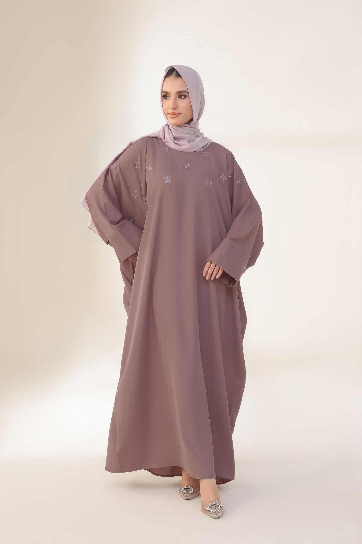 Falcon Embroidered Kaftan