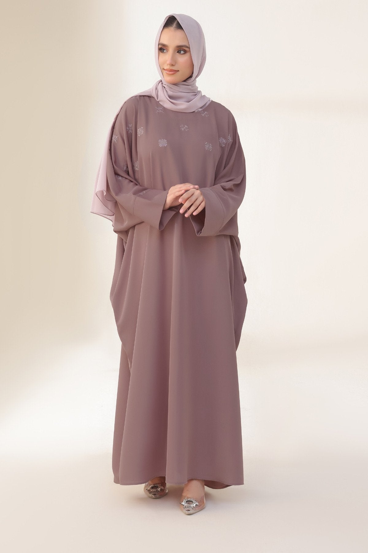 Falcon Embroidered Kaftan