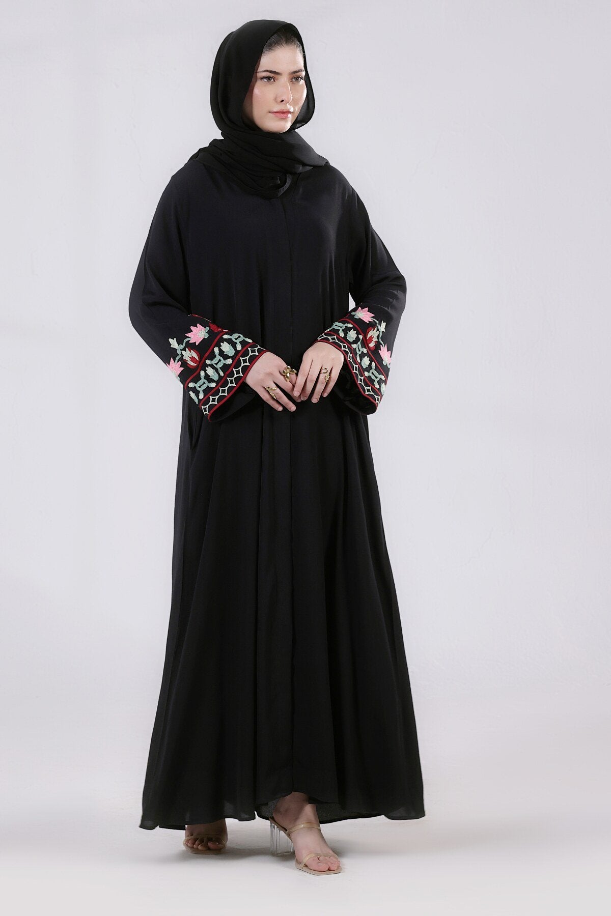 Folk Frieze Abaya