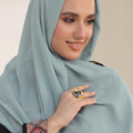 Glacier Georgette Hijab