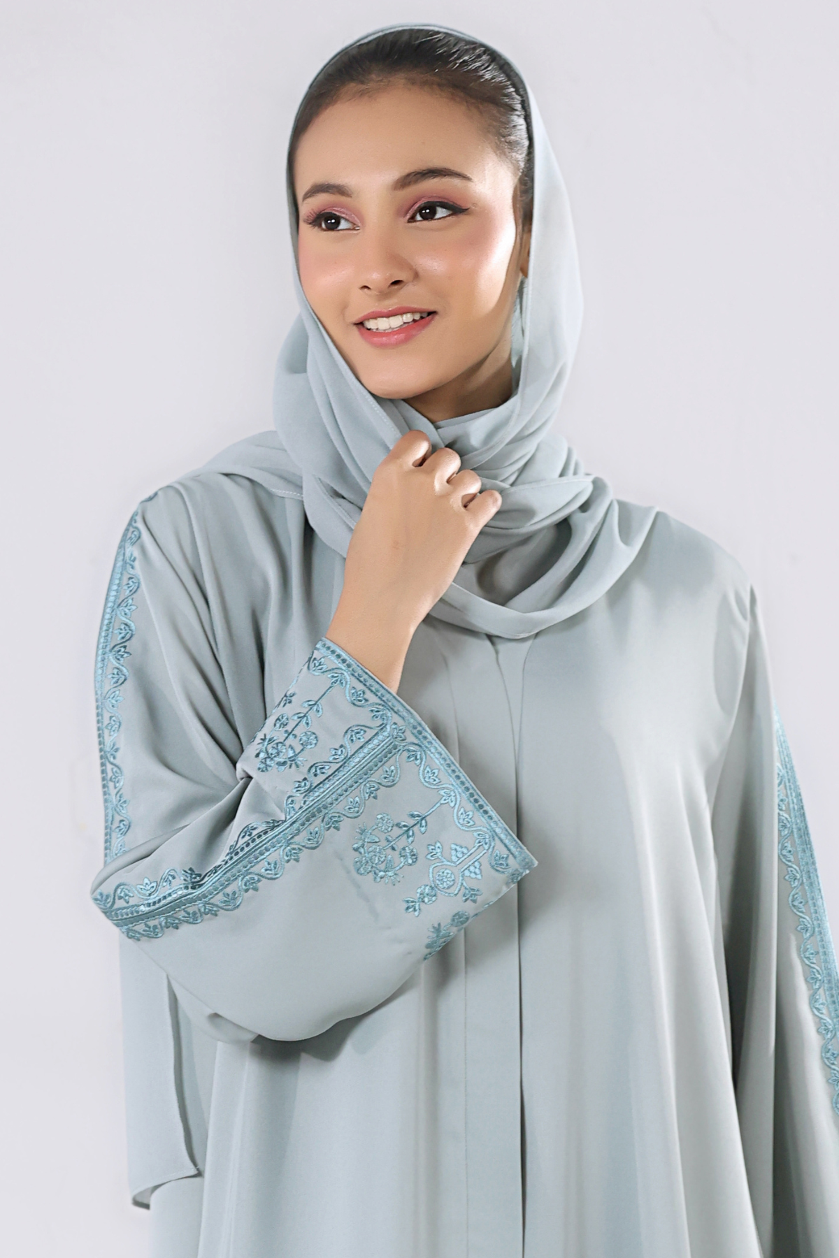 Glacier Lily Georgette Hijab