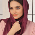 Grape Purple Silk Hijab