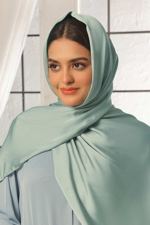 Gum Leaf Silk Hijab