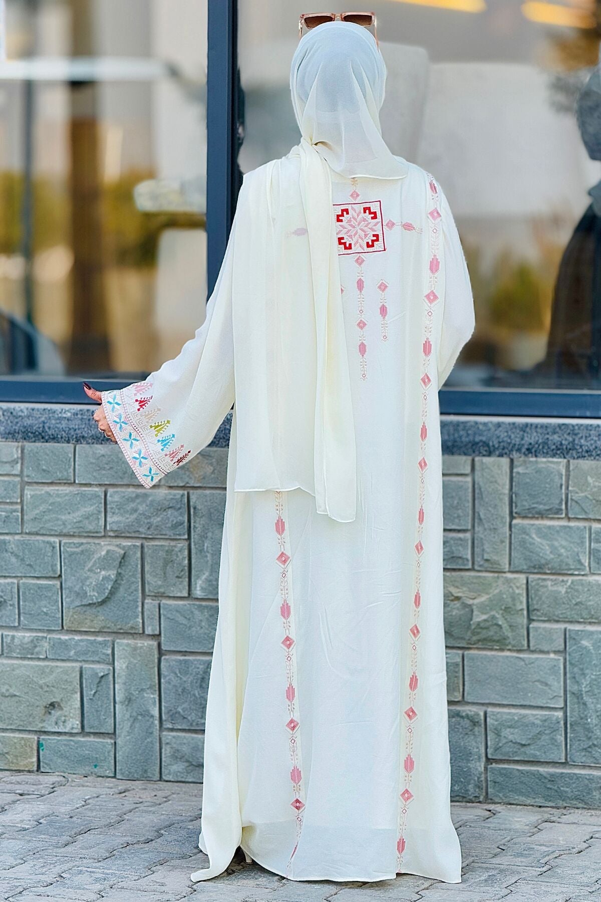 Iceberg Crepe Abaya