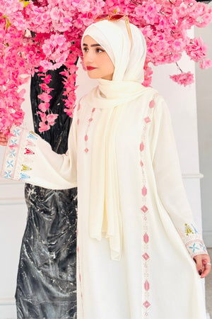 Iceberg Crepe Abaya