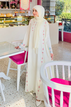 Iceberg Crepe Abaya