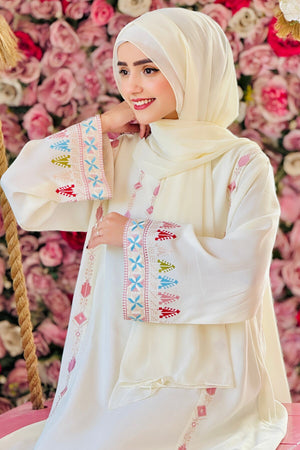 Iceberg Crepe Abaya