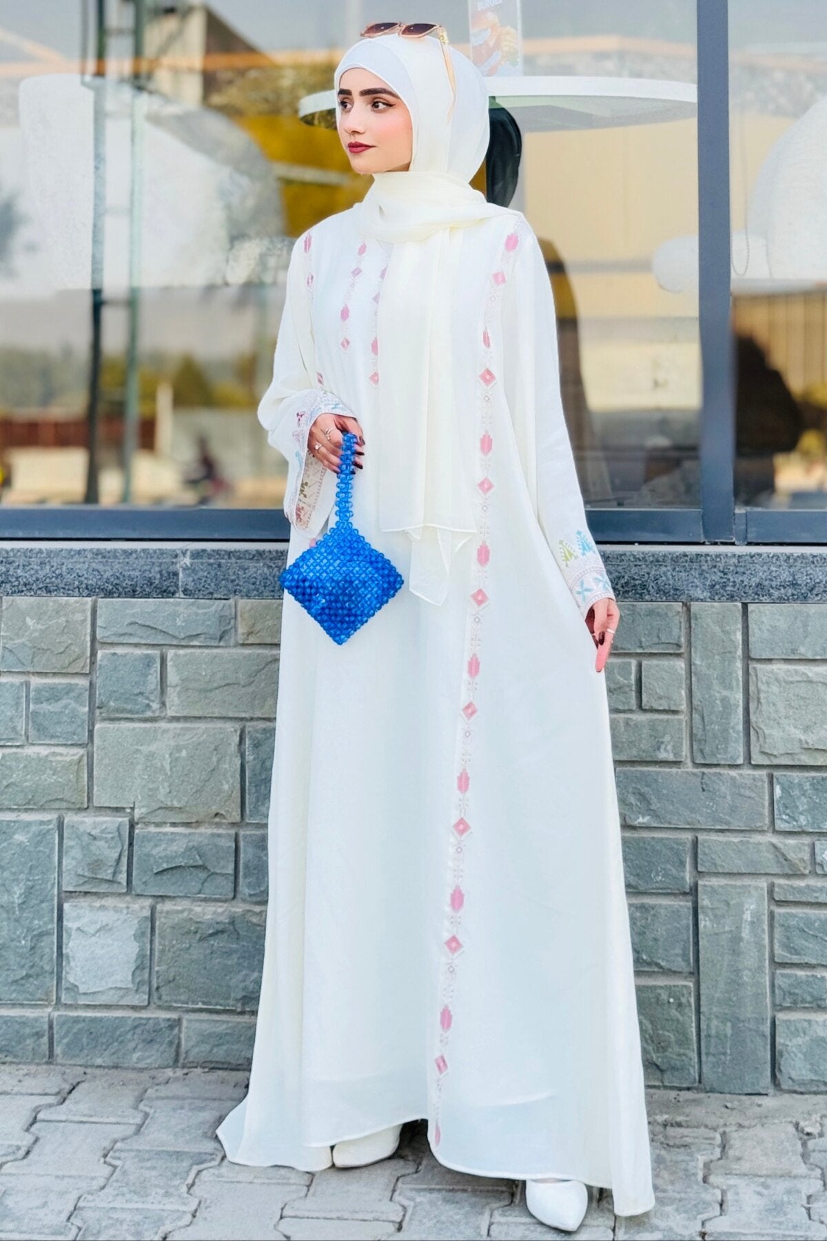 Iceberg Crepe Abaya
