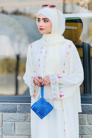 Iceberg Crepe Abaya
