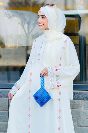 Iceberg Crepe Abaya