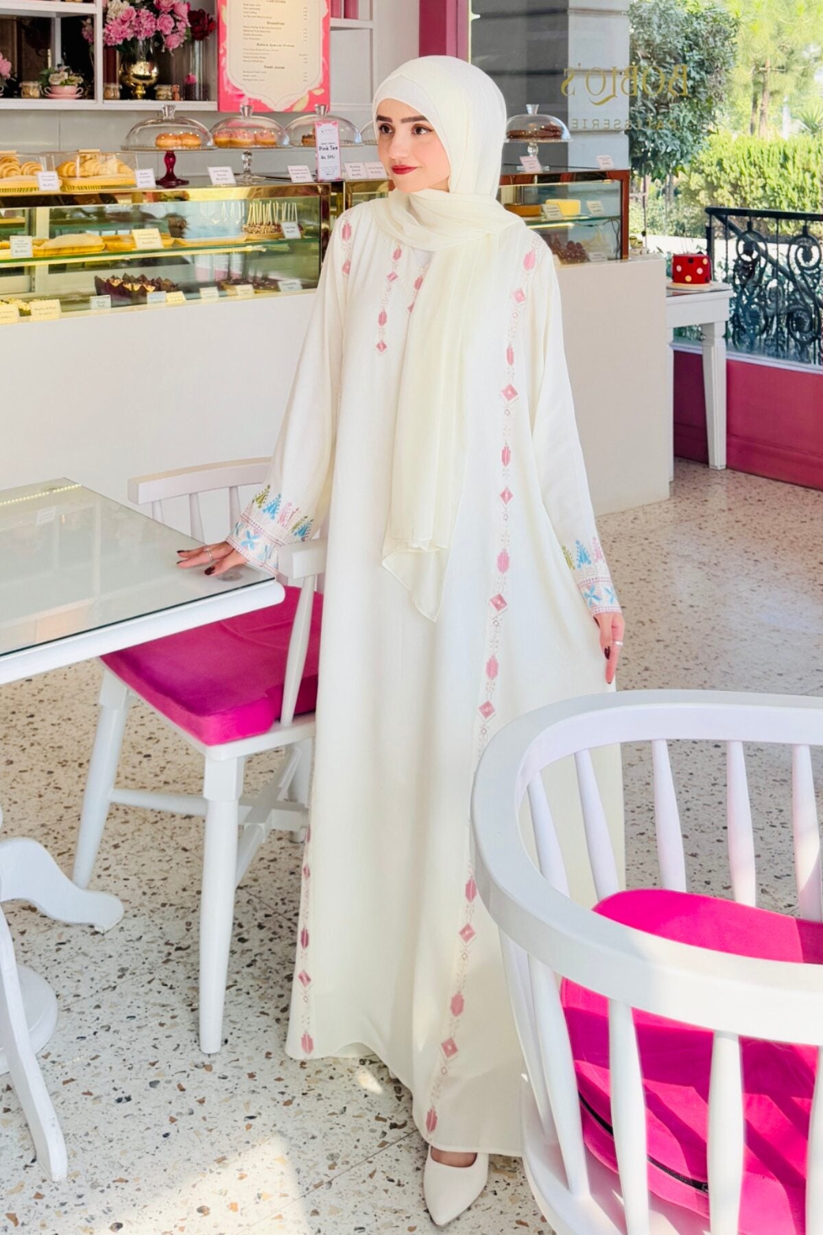 Iceberg Crepe Abaya