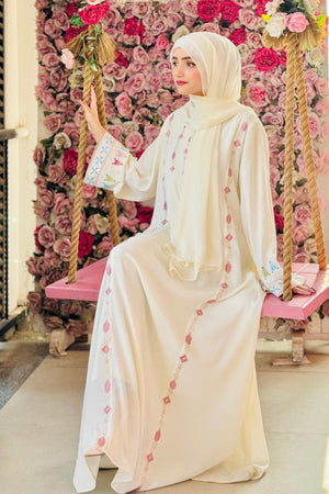 Iceberg Crepe Abaya
