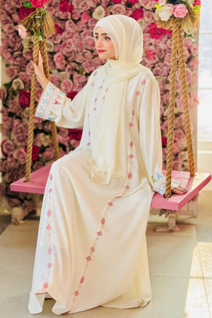Iceberg Crepe Abaya
