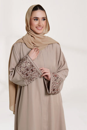 Khamak Embroidered Abaya