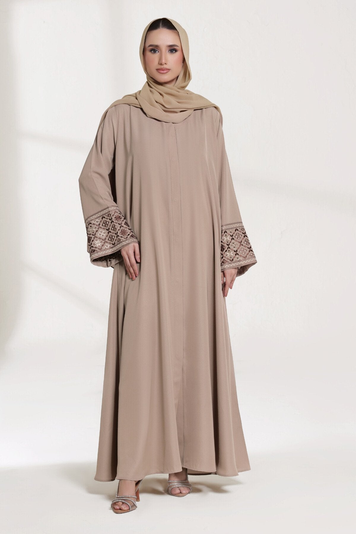 Khamak Embroidered Abaya