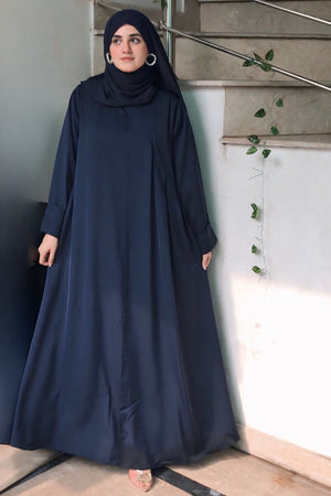 Marble Blue Abaya