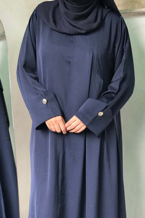 Marble Blue Abaya