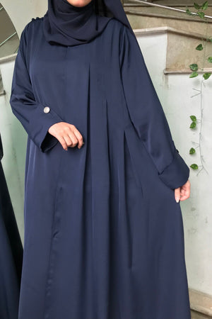Marble Blue Abaya